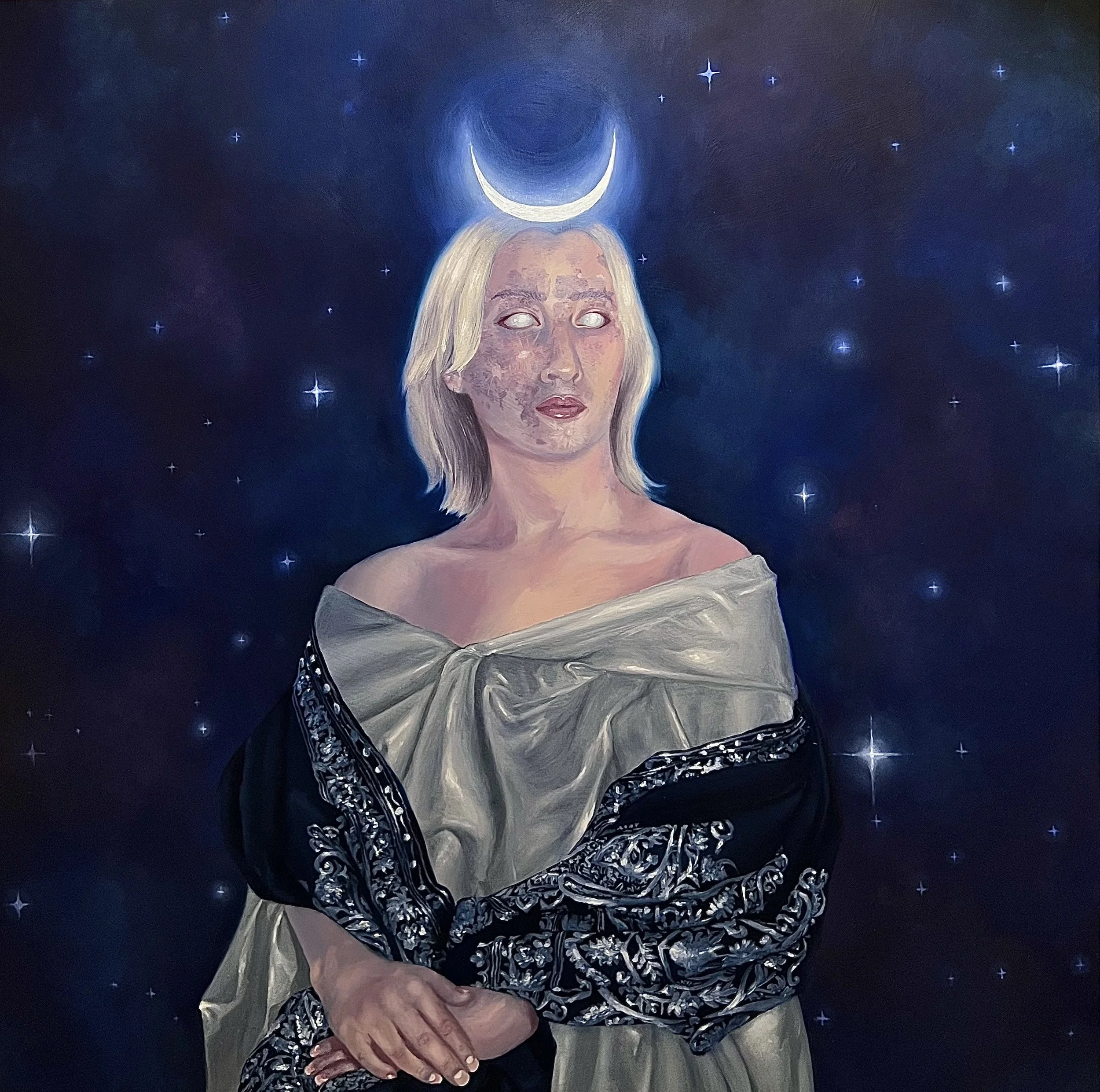 Selene
Oil on Wood
20x20", 2025