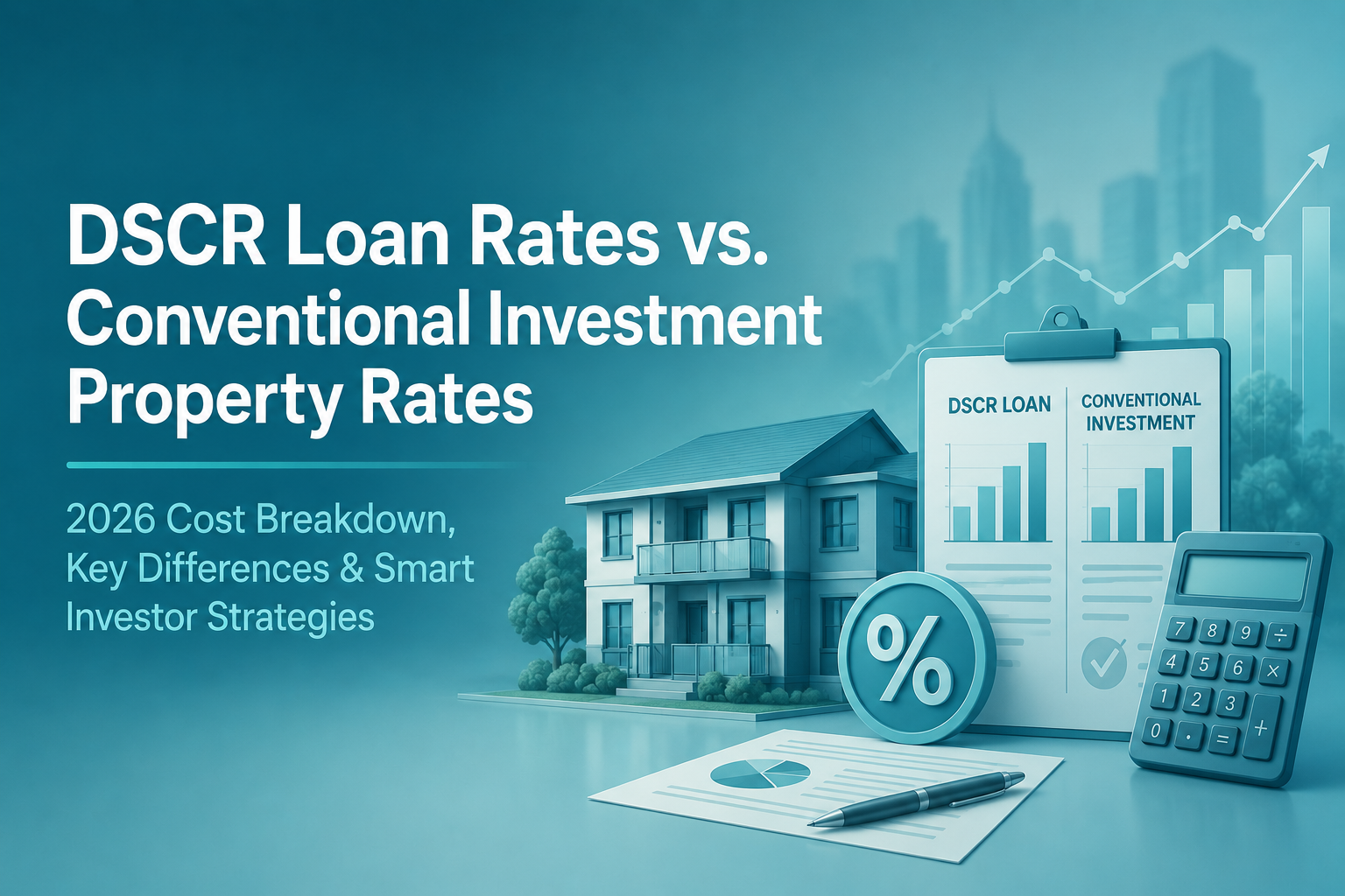 DSCR Loan Rates vs. Conventional Investment Property Rates: The Real Cost Breakdown This 2026