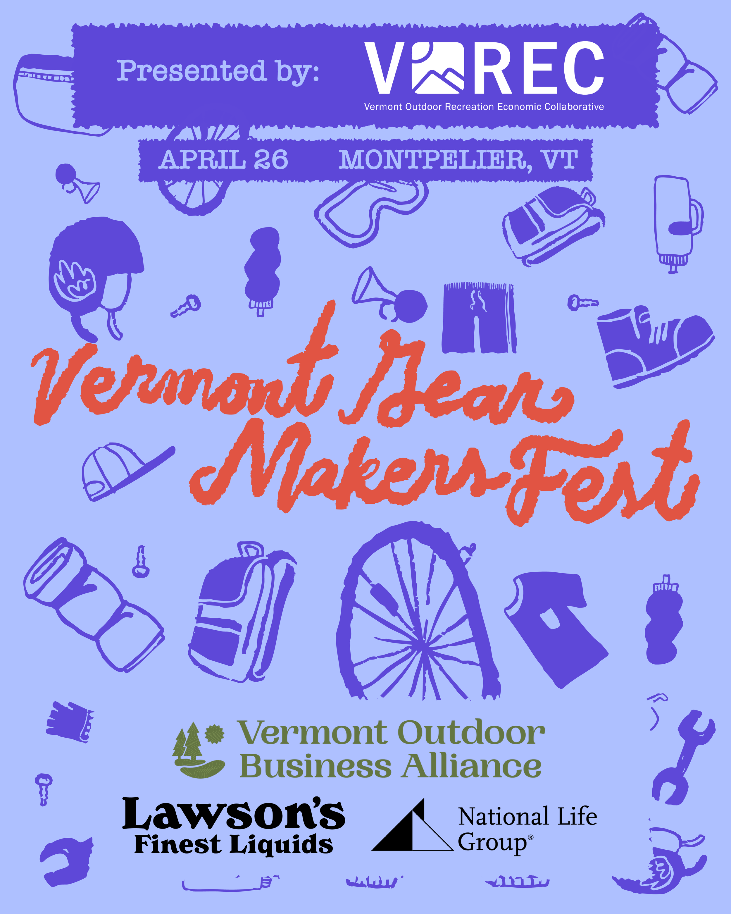 poster for Vermont Gear Makers Fest