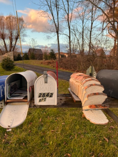 Cascade Loaf, 2023, maple, acrylic paint, hinges, steel, 12”H x 5.5”W x 26”D (variable)