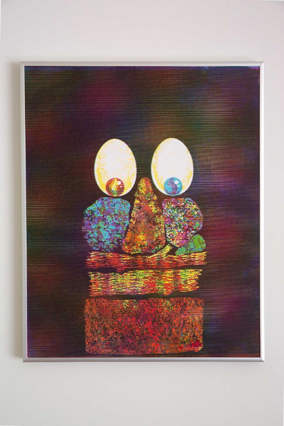 Gravel Gabe, 2023
20.5”H x 16.25”W x 1.5”D
CMYK screen print on paper