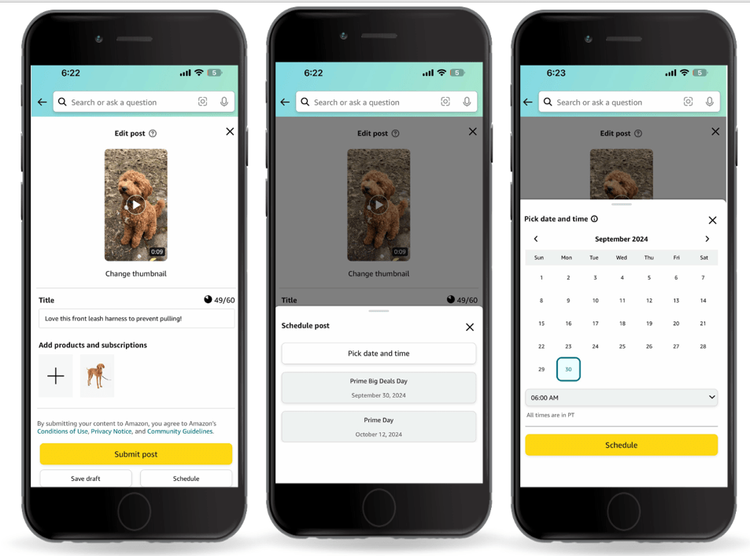 Amazon Adds Scheduling for Shoppable Videos — Lindsey Gamble