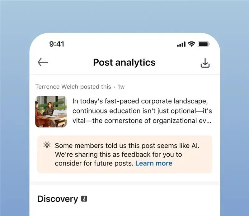 LinkedIn Says Its “Sounds Like AI Slop” Feature Has Been Used by 1 Million Users, While AI Slop Content Gets 40% Fewer Views