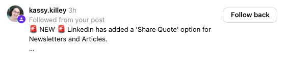 Threads Indicates When a New Follower Is a Result of Seeing a Specific Post