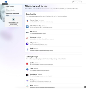 LinkedIn Launches AI Tools Directory to Help Professionals Navigate the ...