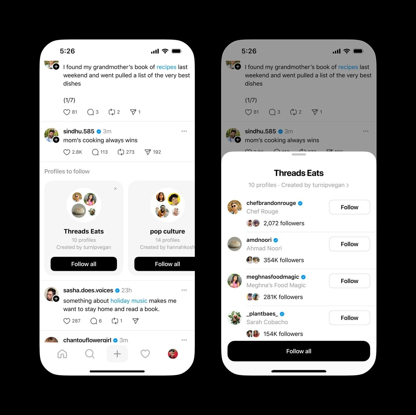 Threads Tests Profile Collections for Popular Topics Like Basketball ...