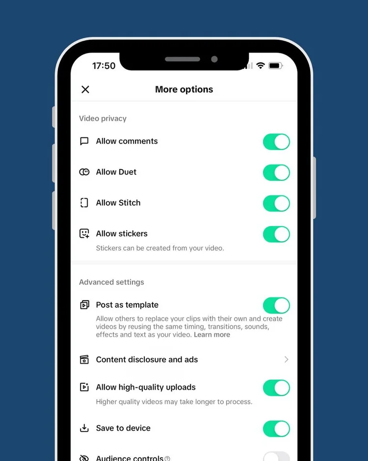 TikTok content creation tools and templates