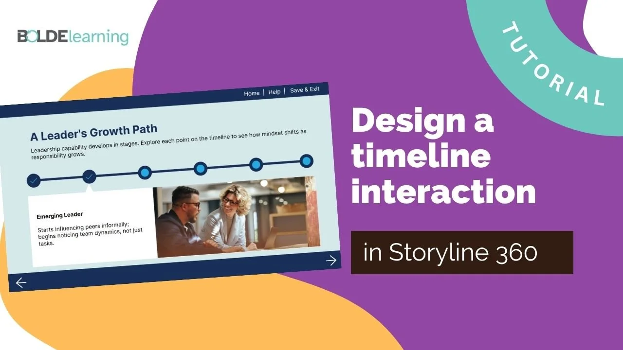 Create a Timeline Interaction in Articulate Storyline 360