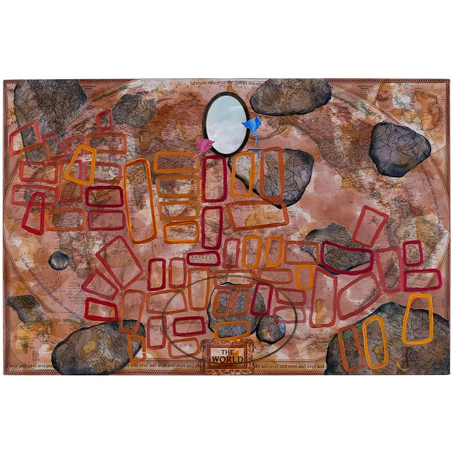 Kumanjayi (Walala) Tjapaltjarri & Michael Eather, 'We are still creating ourselves II', 2026, acrylic on canvas, 99x150cm
Finalist in the Sunshine Coast Art Prize 2026