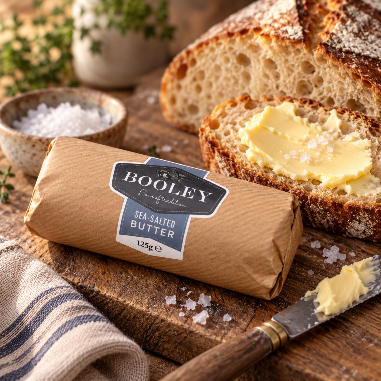 Sea-Salted Butter 125g