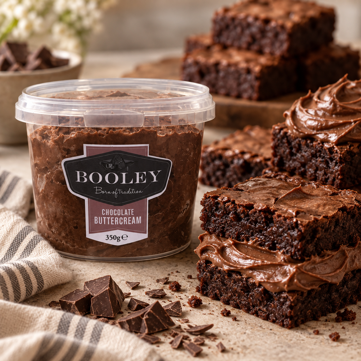 Chocolate Buttercream 350g