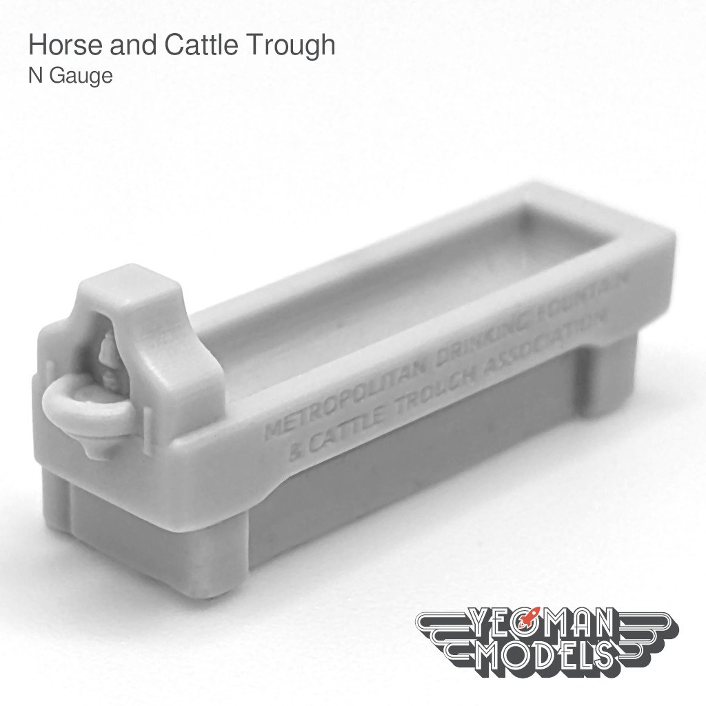 Horse and Cattle Trough N Gauge