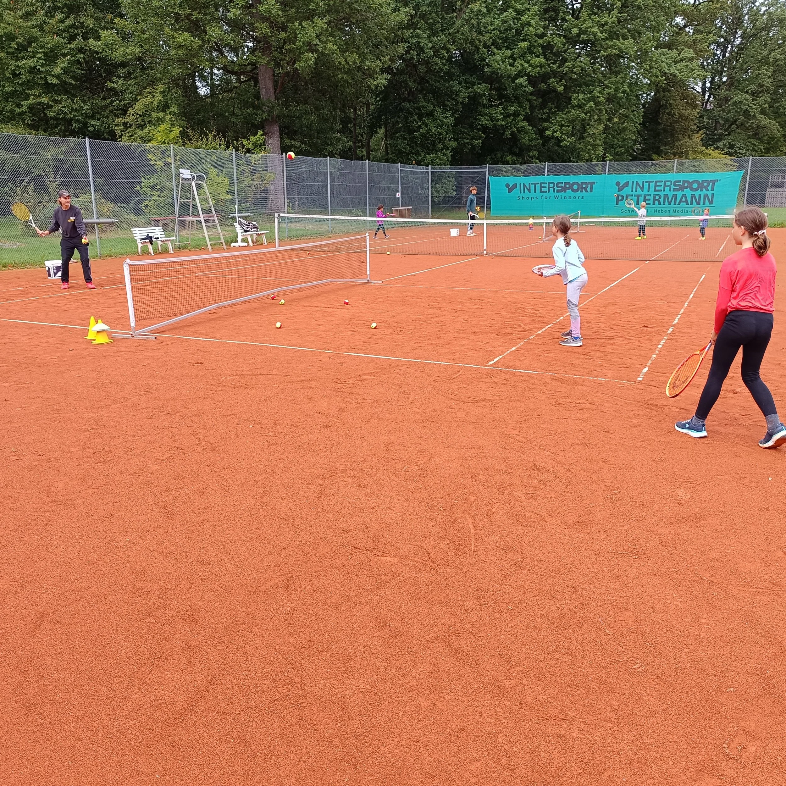 Tenniscamp im Rahmen des Sommerkinderferienprogramms
