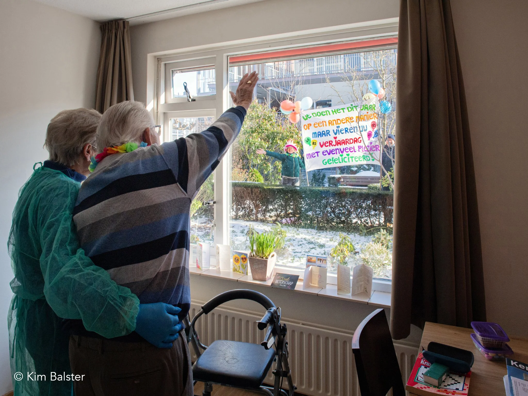 Birthday celebration at nursing home Topaz / Leiden