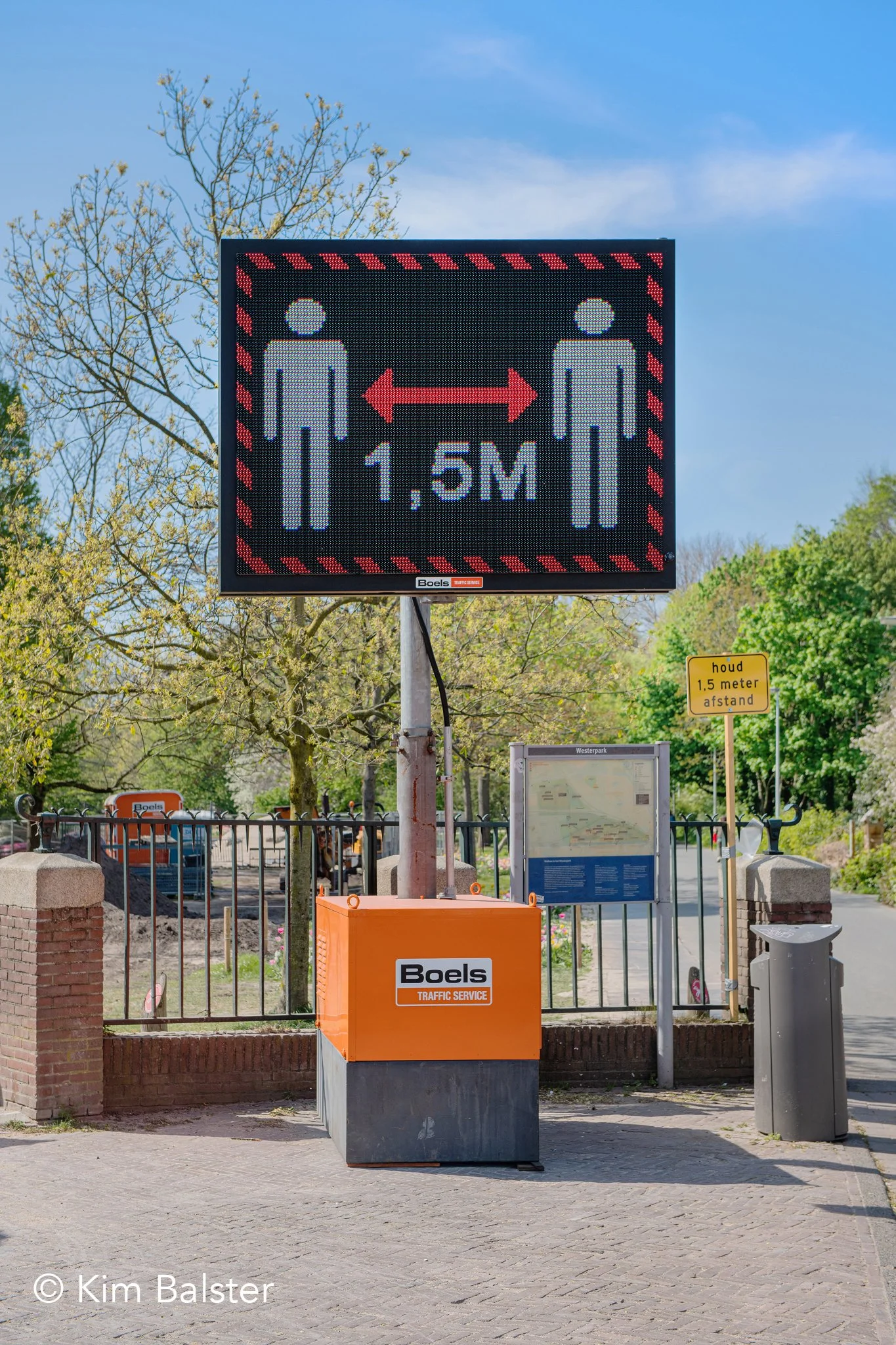 1.5 meter distance / Westerpark / Amsterdam