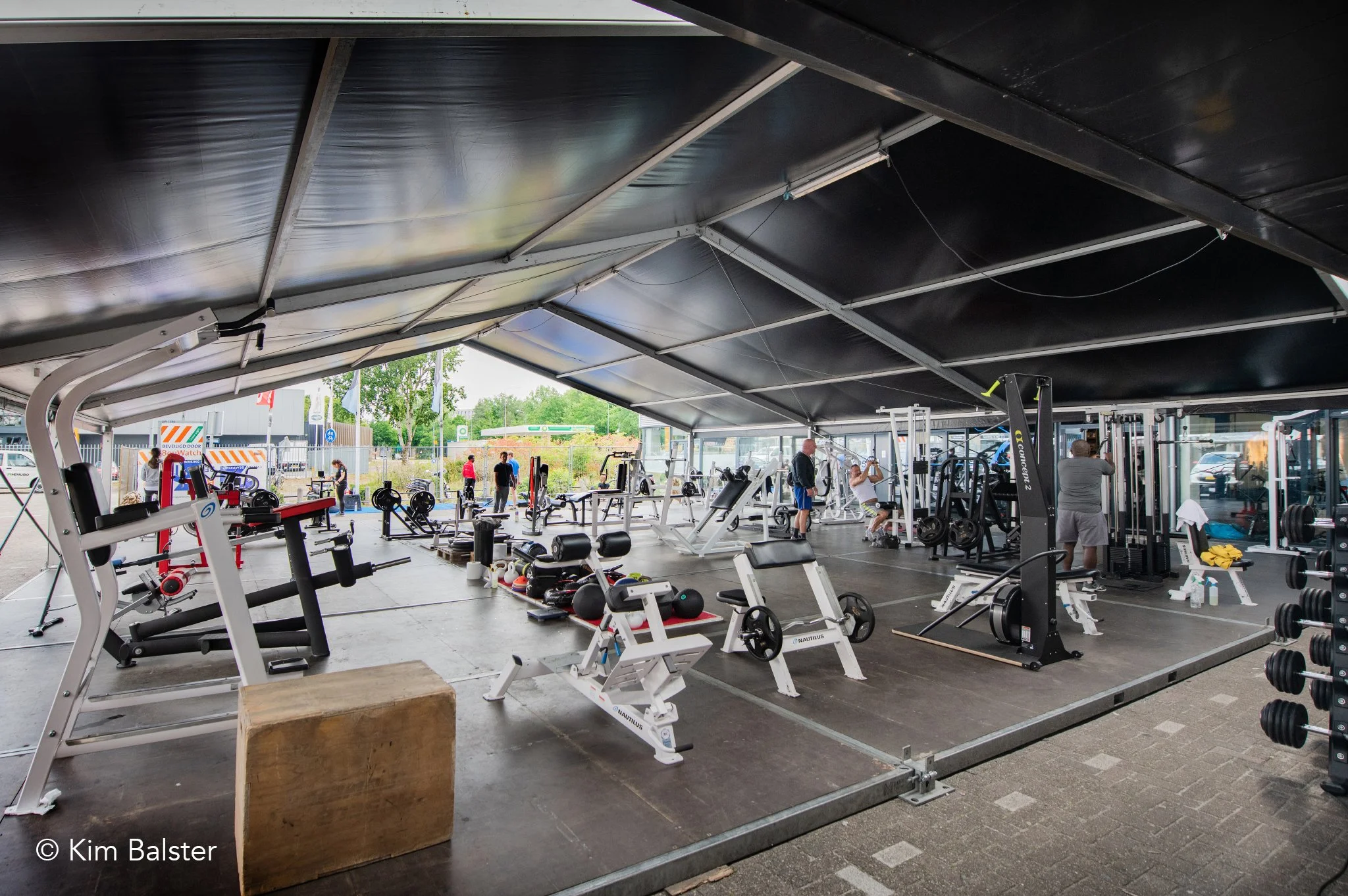 Gym outside / Hilversum
