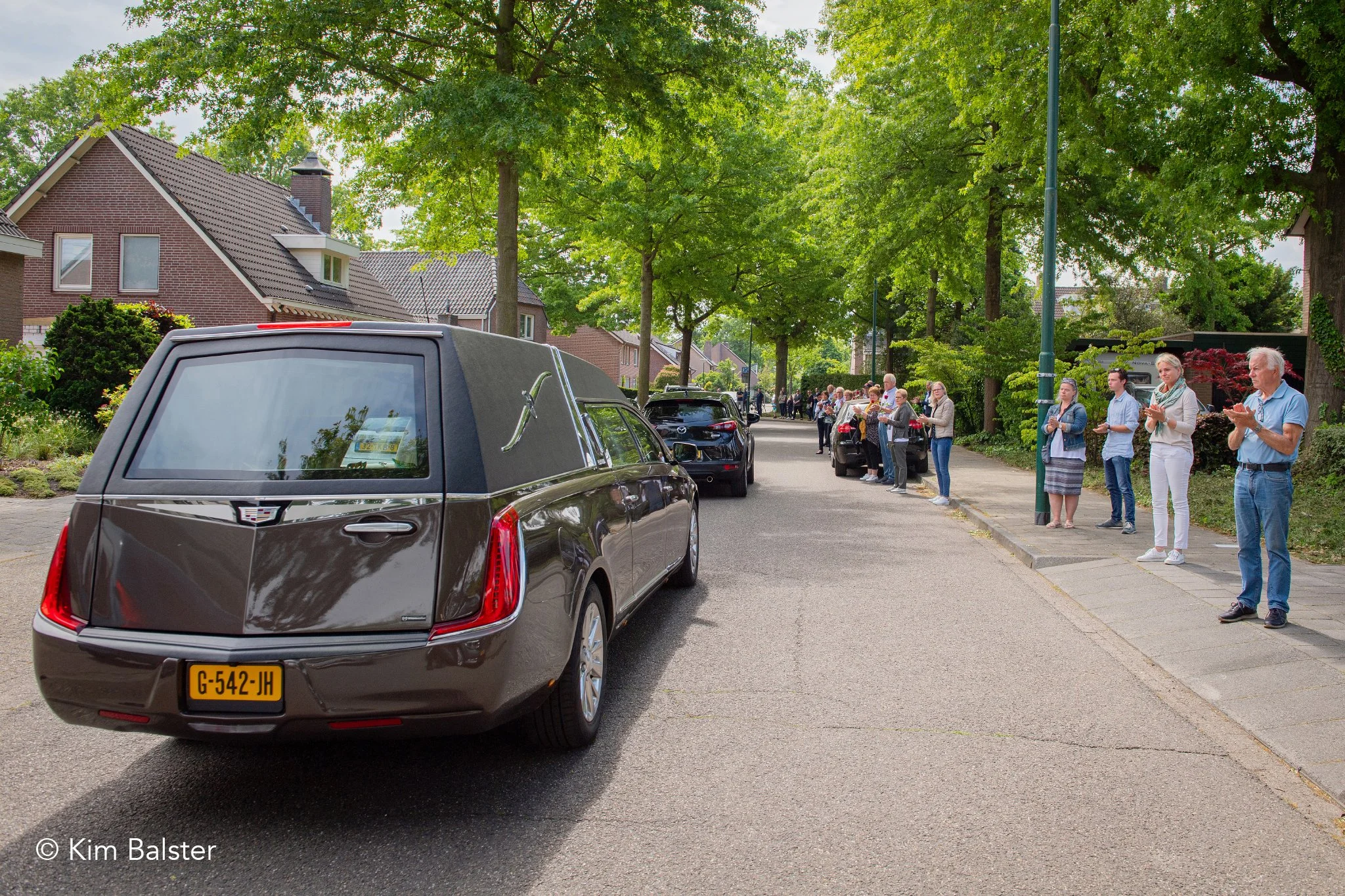 Funeral part on the street / Brabant
