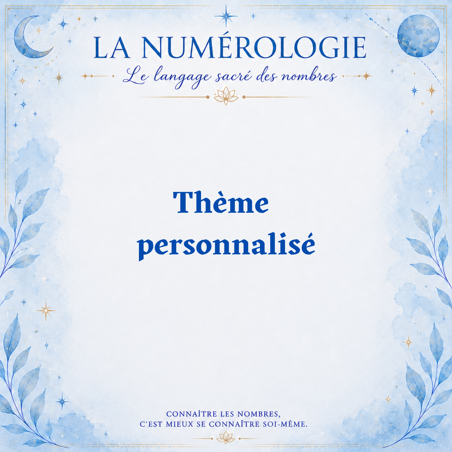 Thème de la personnalité