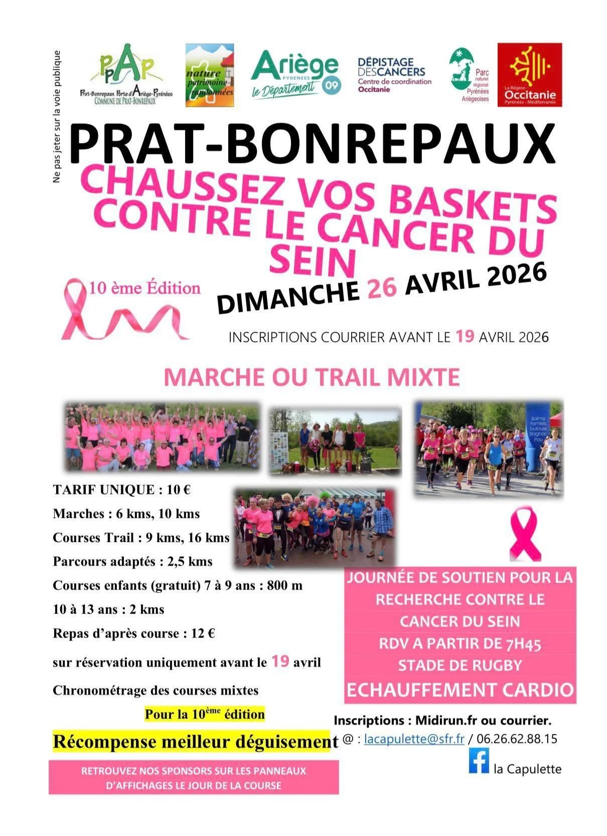 Week-end contre le cancer du sein
