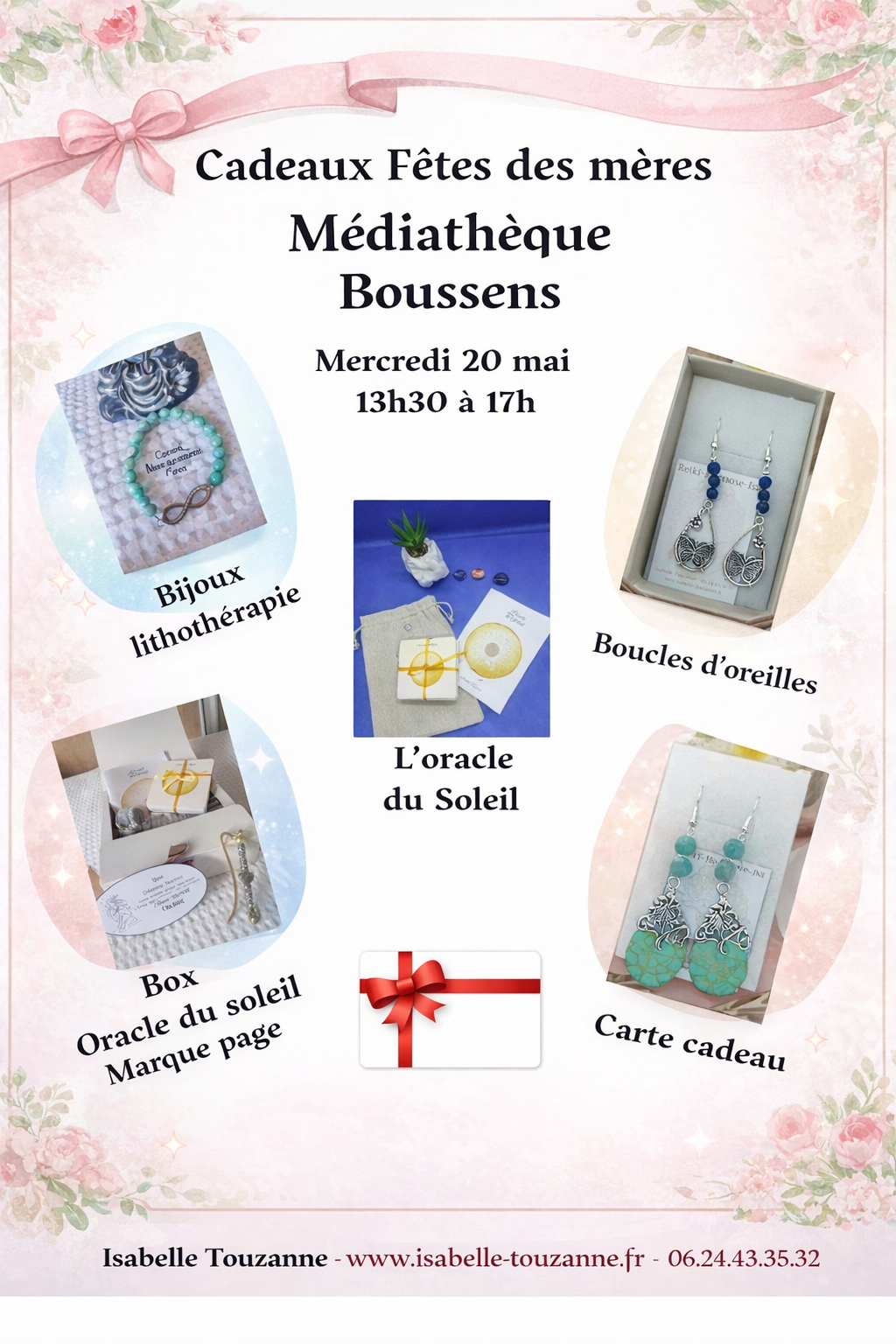 Médiathèque de Boussens, le 20 mai