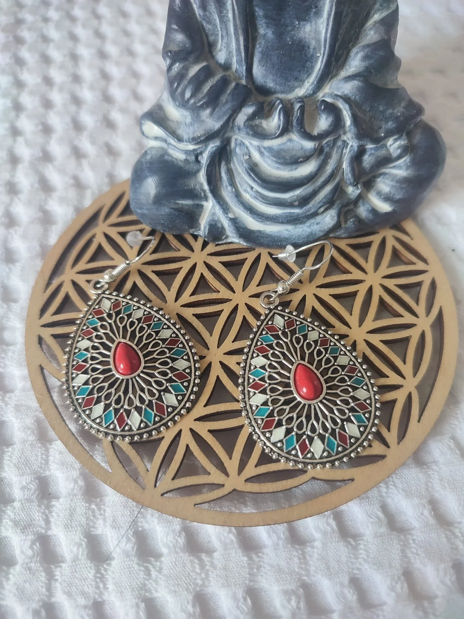 Boucles d’oreilles goutte ARLEQUIN