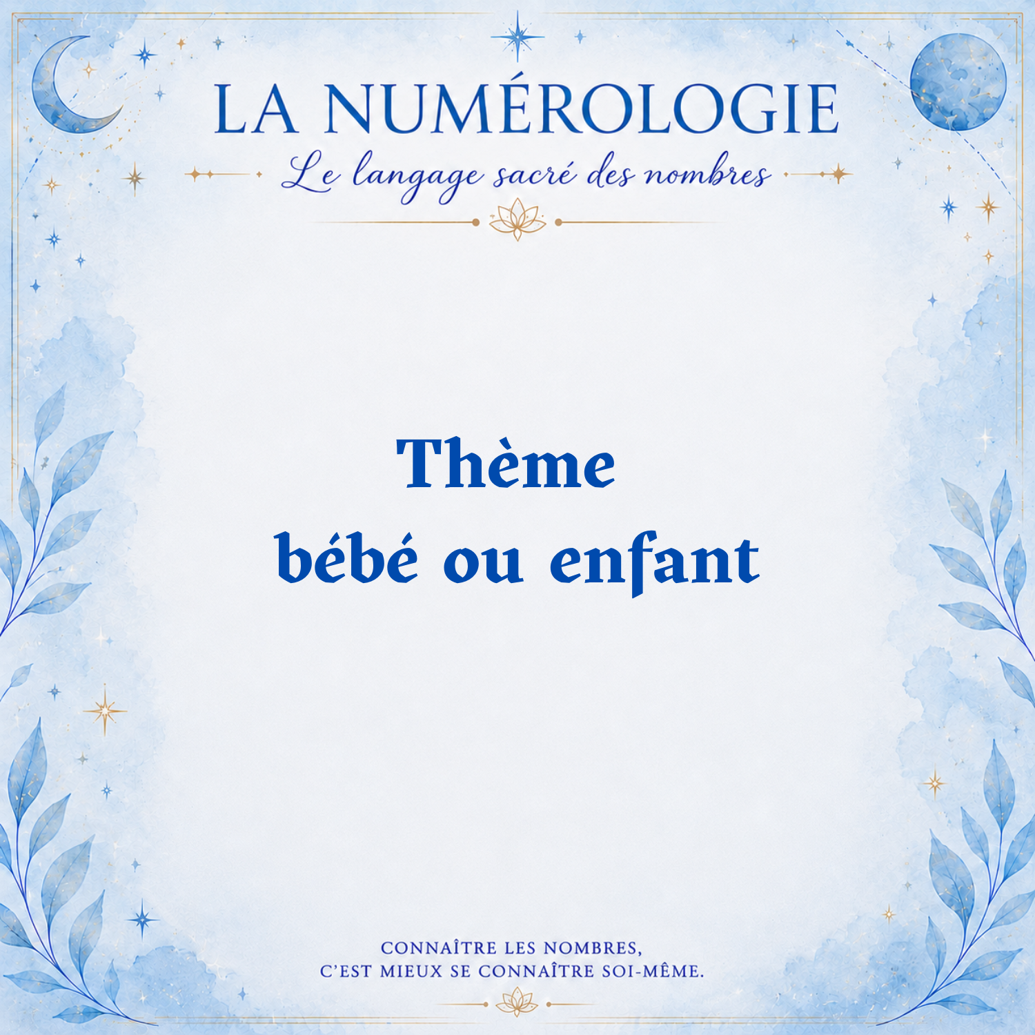 Thème bébé ou enfant