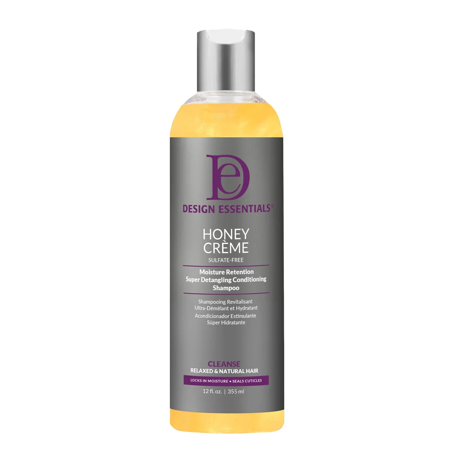 Design Essentials Honey Crème Moisture Retention Super Detangling Conditioning Shampoo