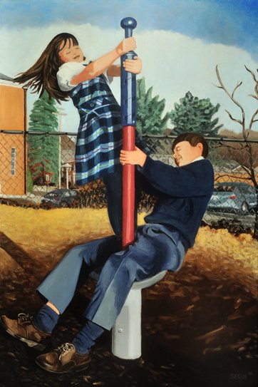 School Playground - 24x36 Oil on Canvas - SFG 2011.jpg