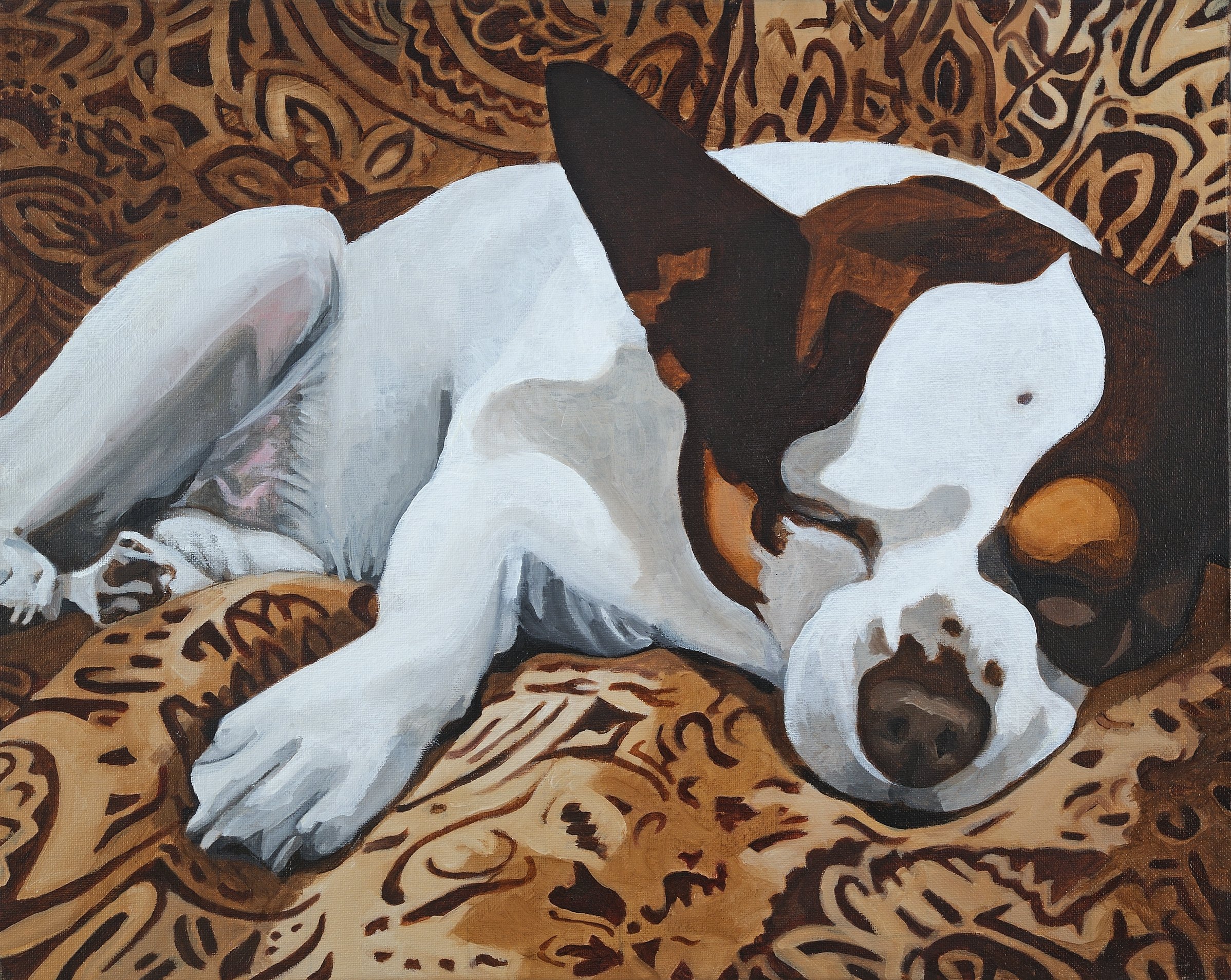 Dog Tired - 20x16 Oil on Canvas - SFG 2013.jpg