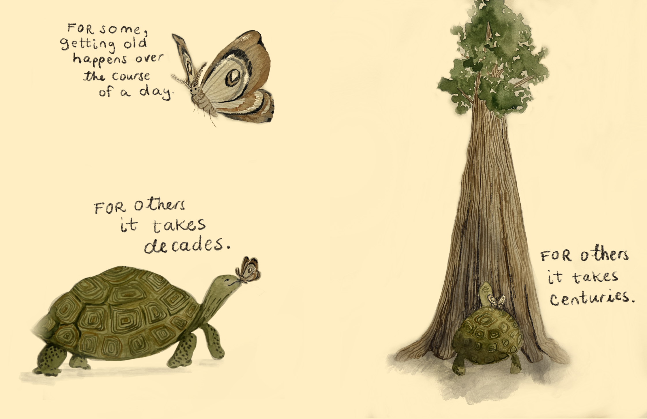 We all get old at our own pace. 