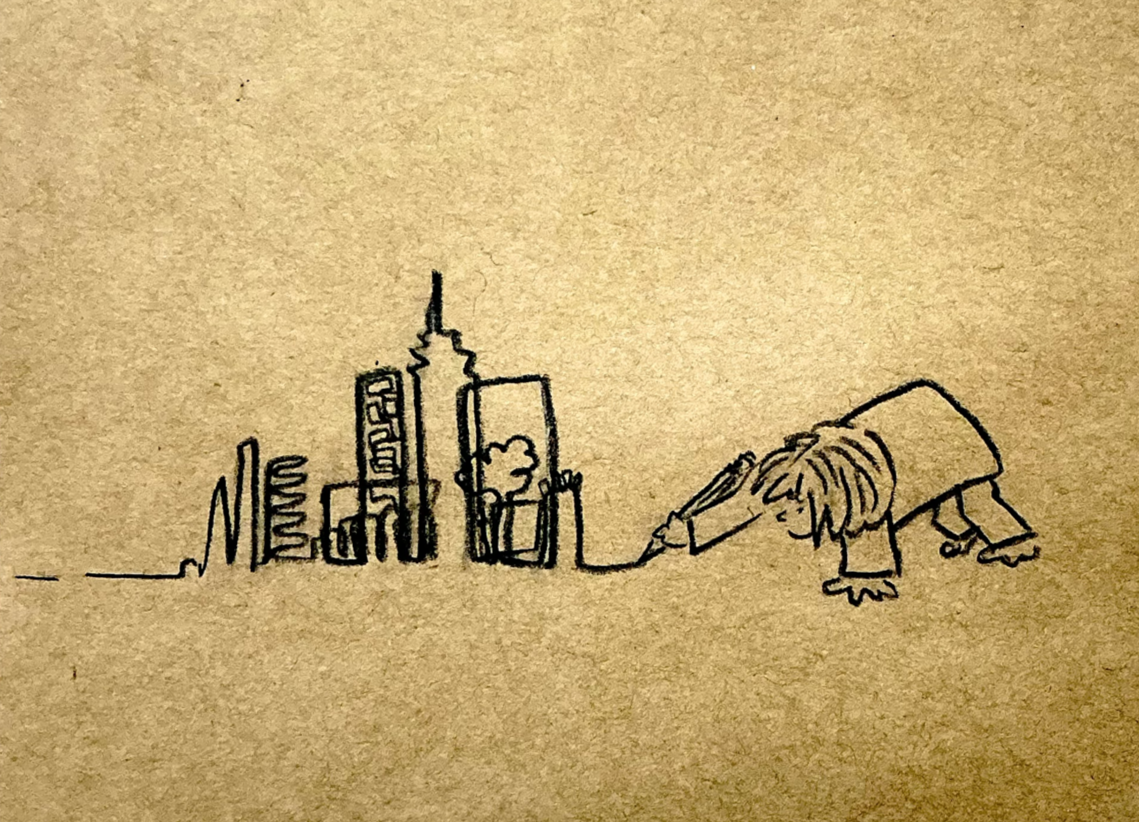 How to draw a city