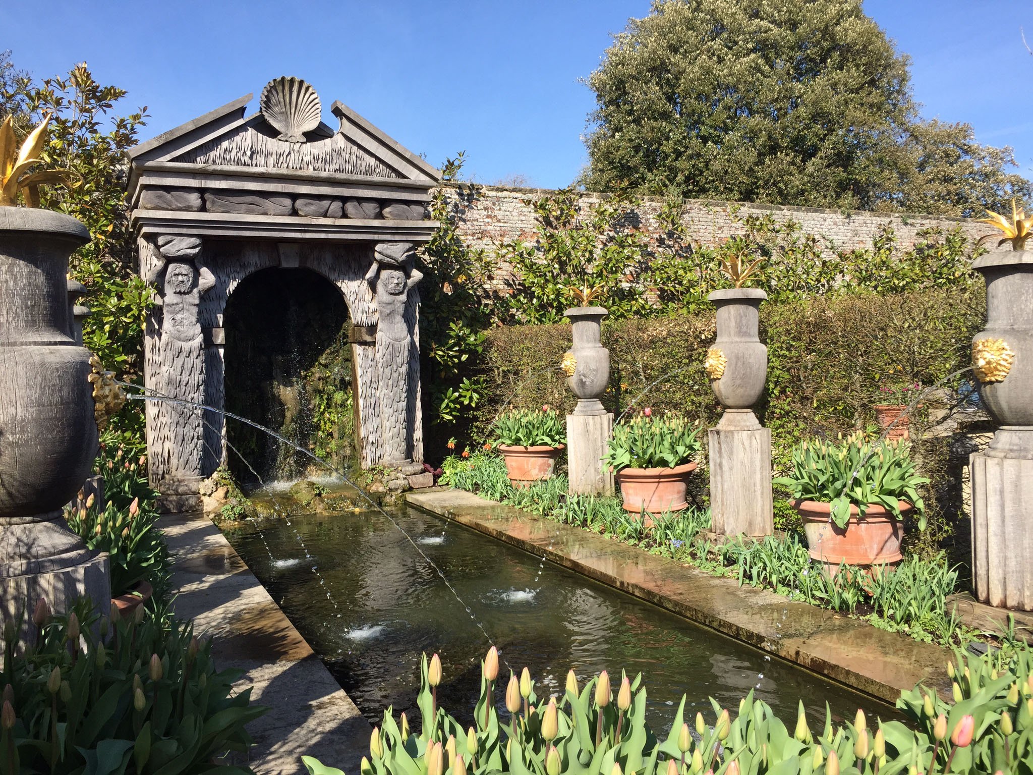 Arundel Castle Garden Pond