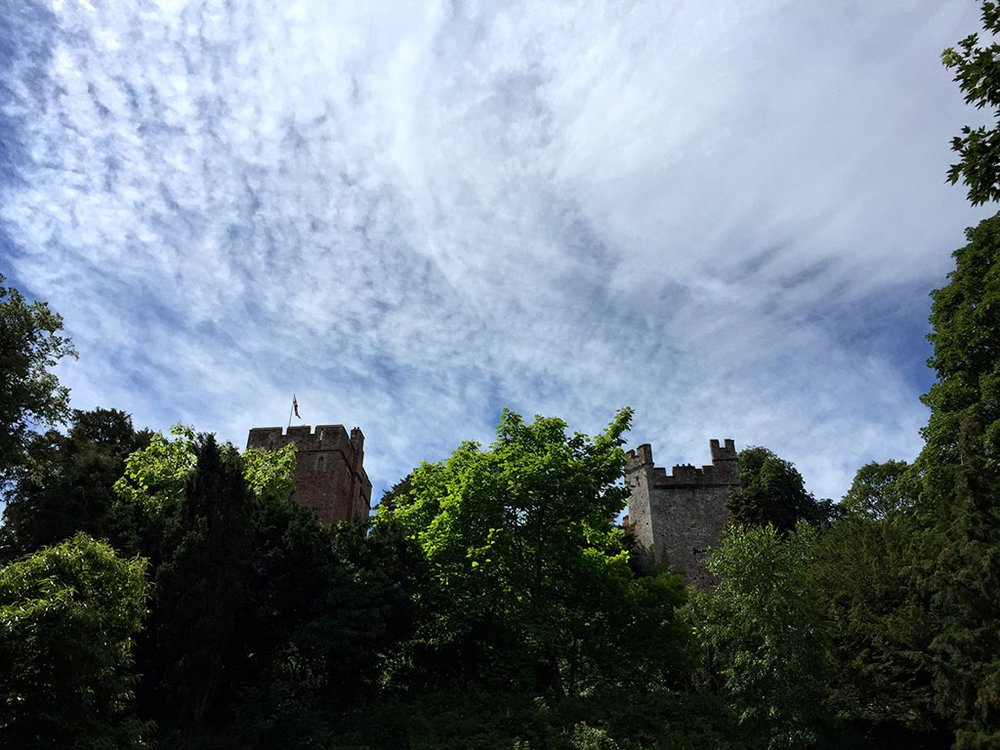 Dunster Castle Rooftops