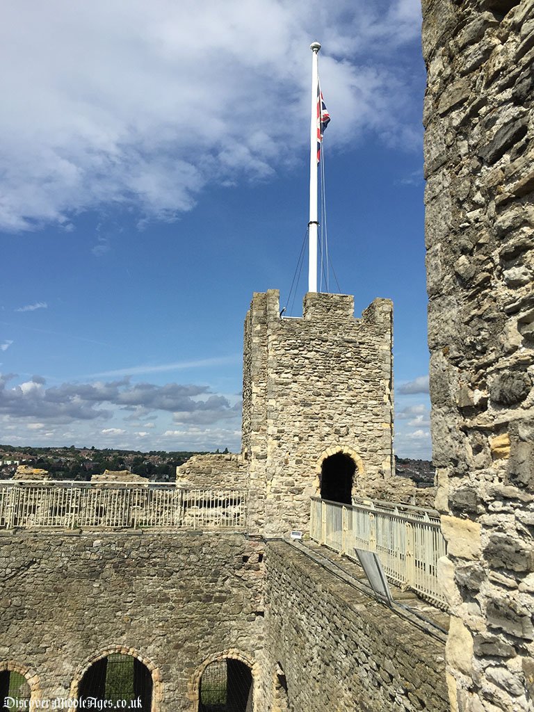 Rochester Castle Rooftop