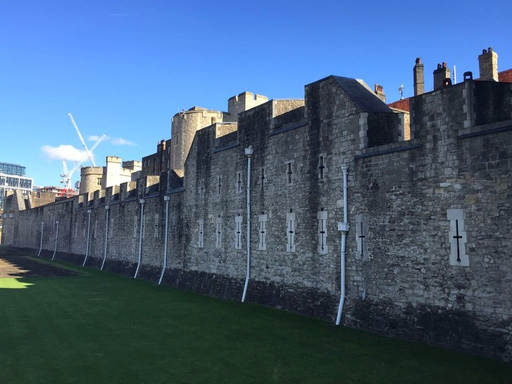 Tower of London Walls