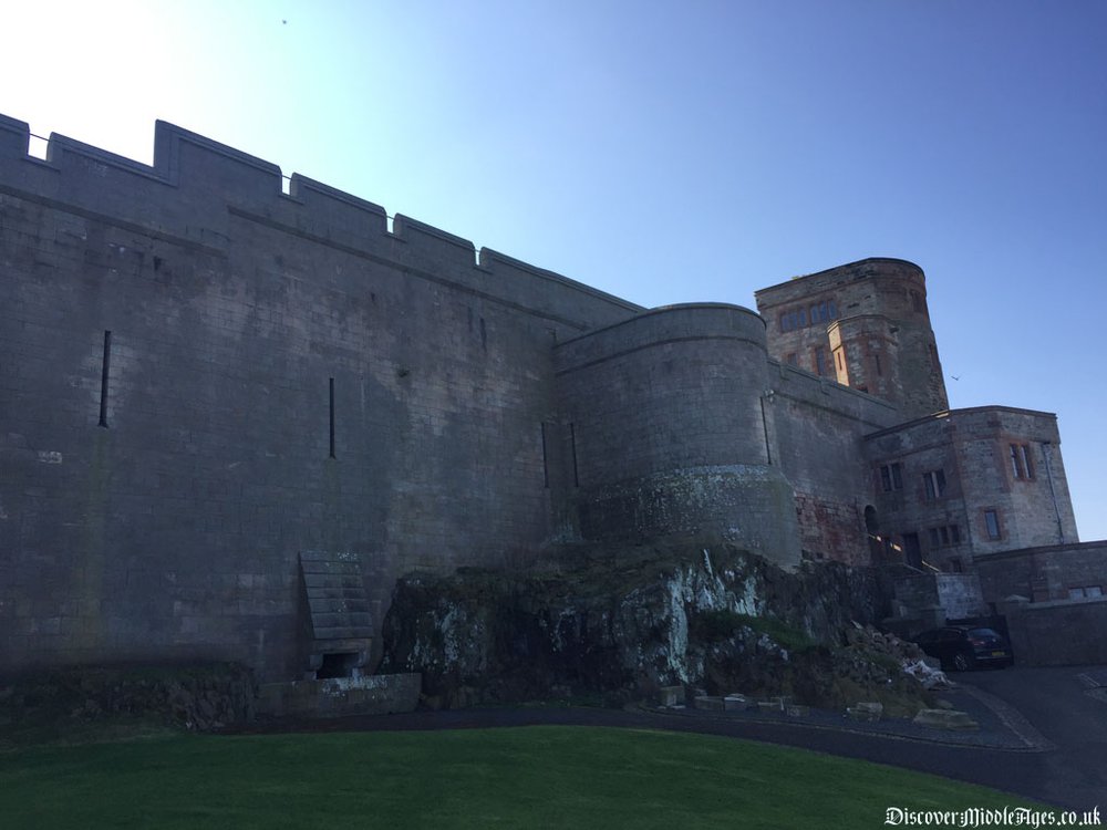 Bamburgh Castle Wall