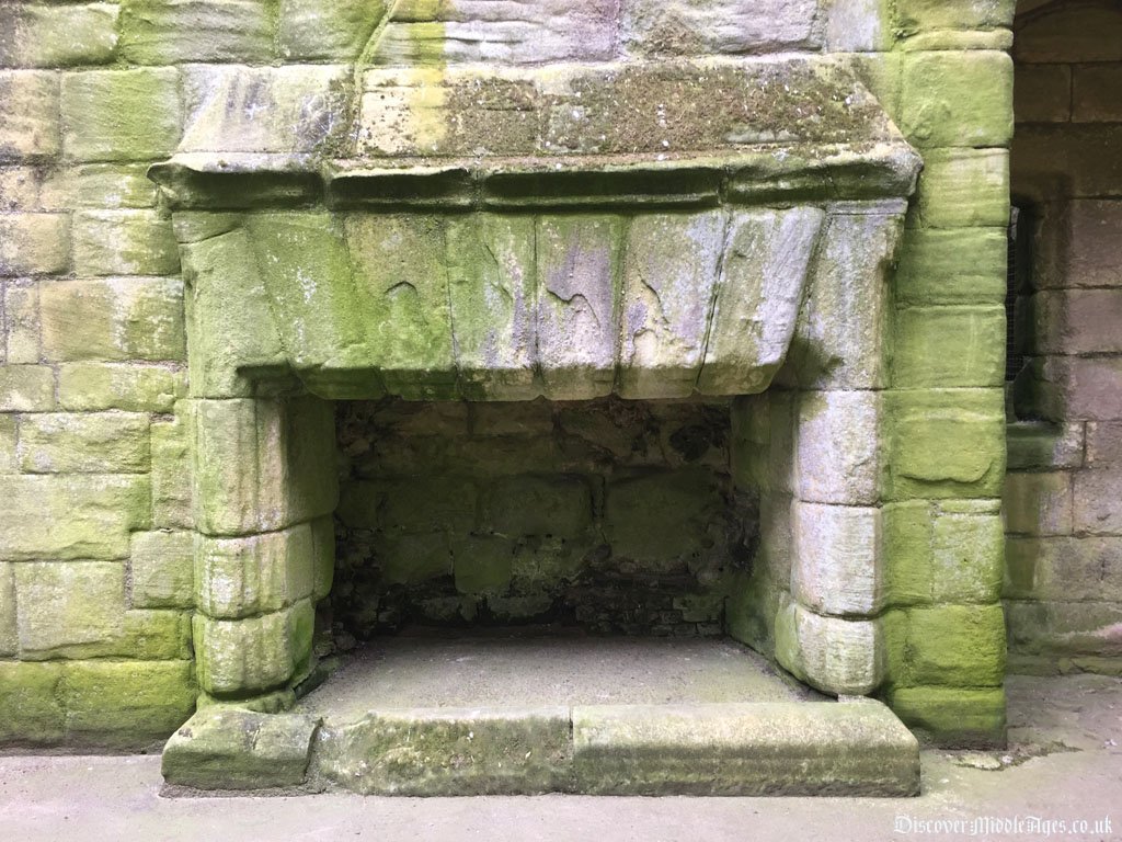 Warkworth Castle Fireplace