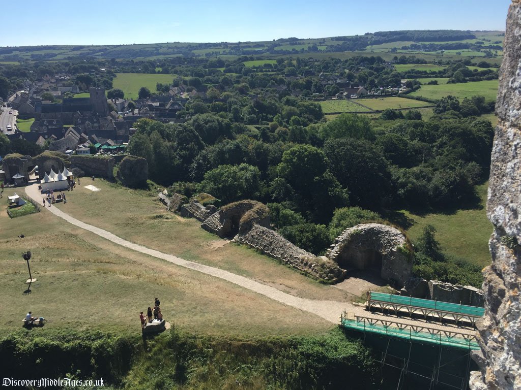 Corfe Castle Bailey