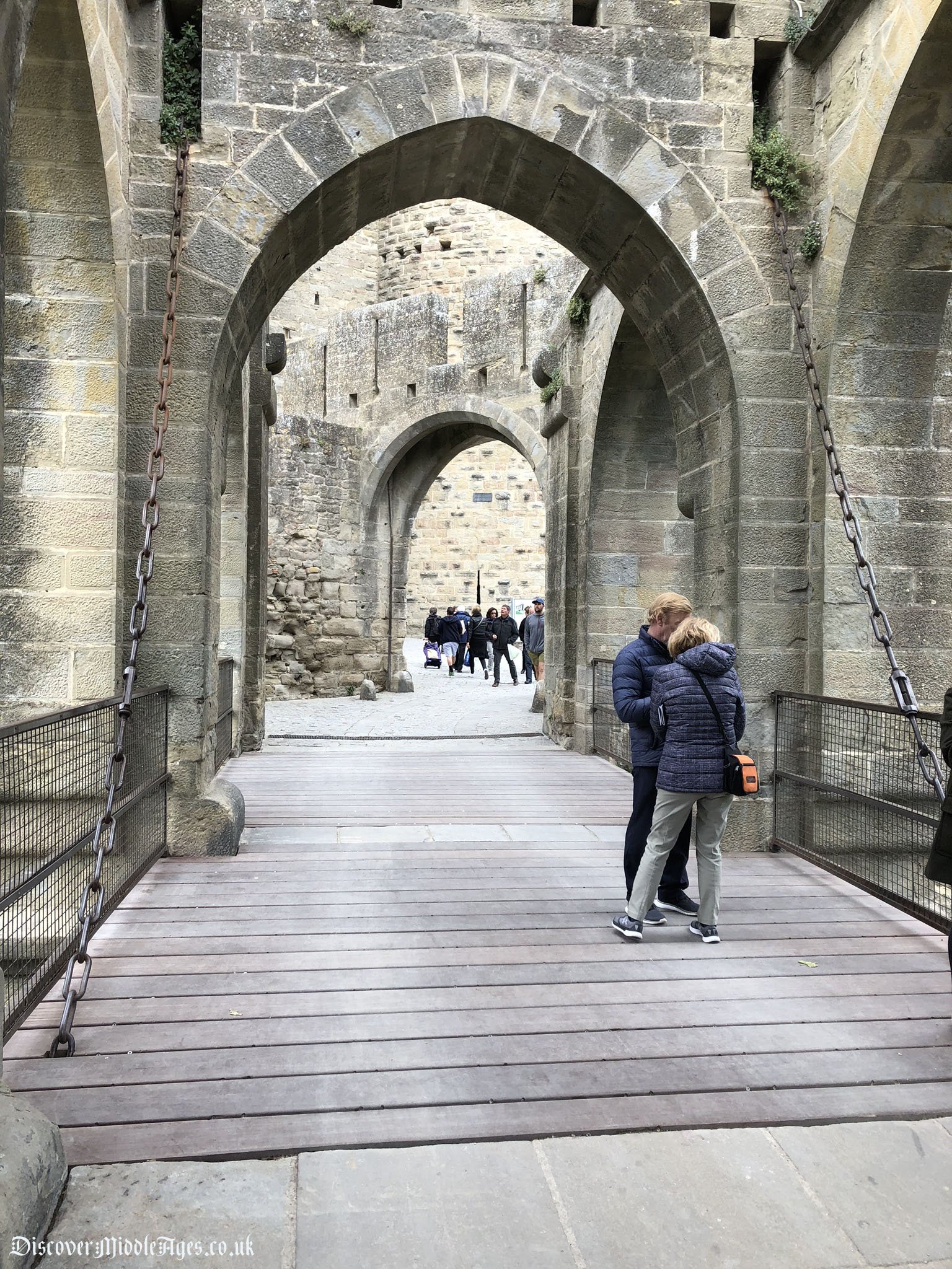 Carcassonne Castle Drawbridge