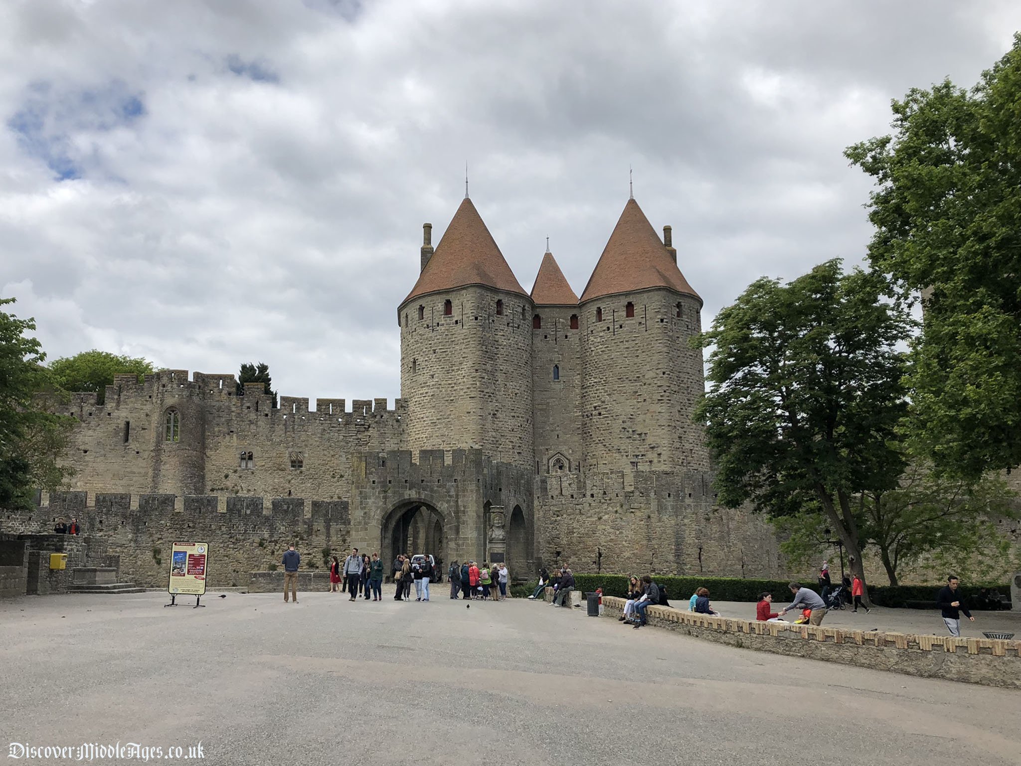 Carcassonne Castle Gatehouse