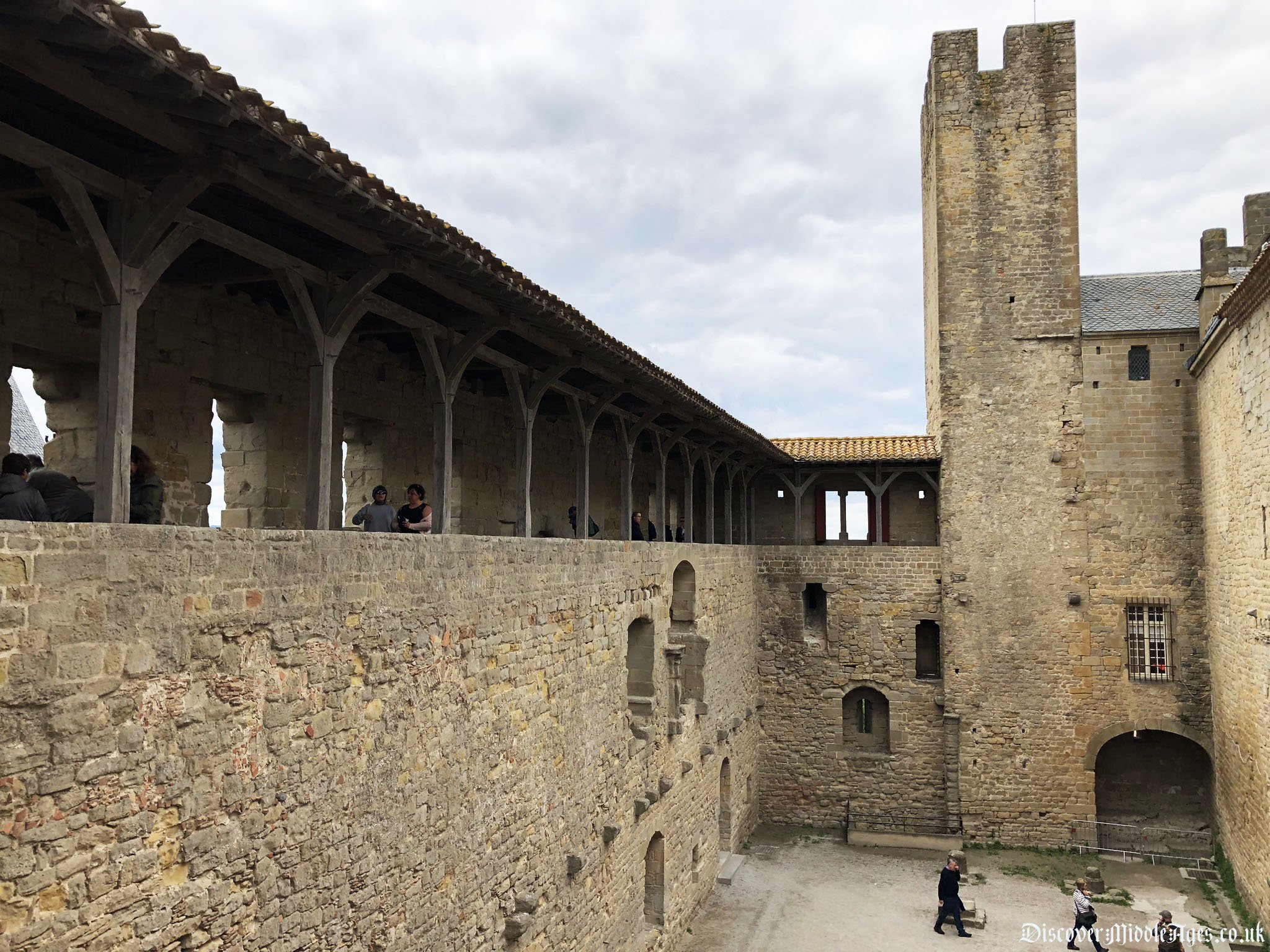 Carcassonne Castle Inner Yard