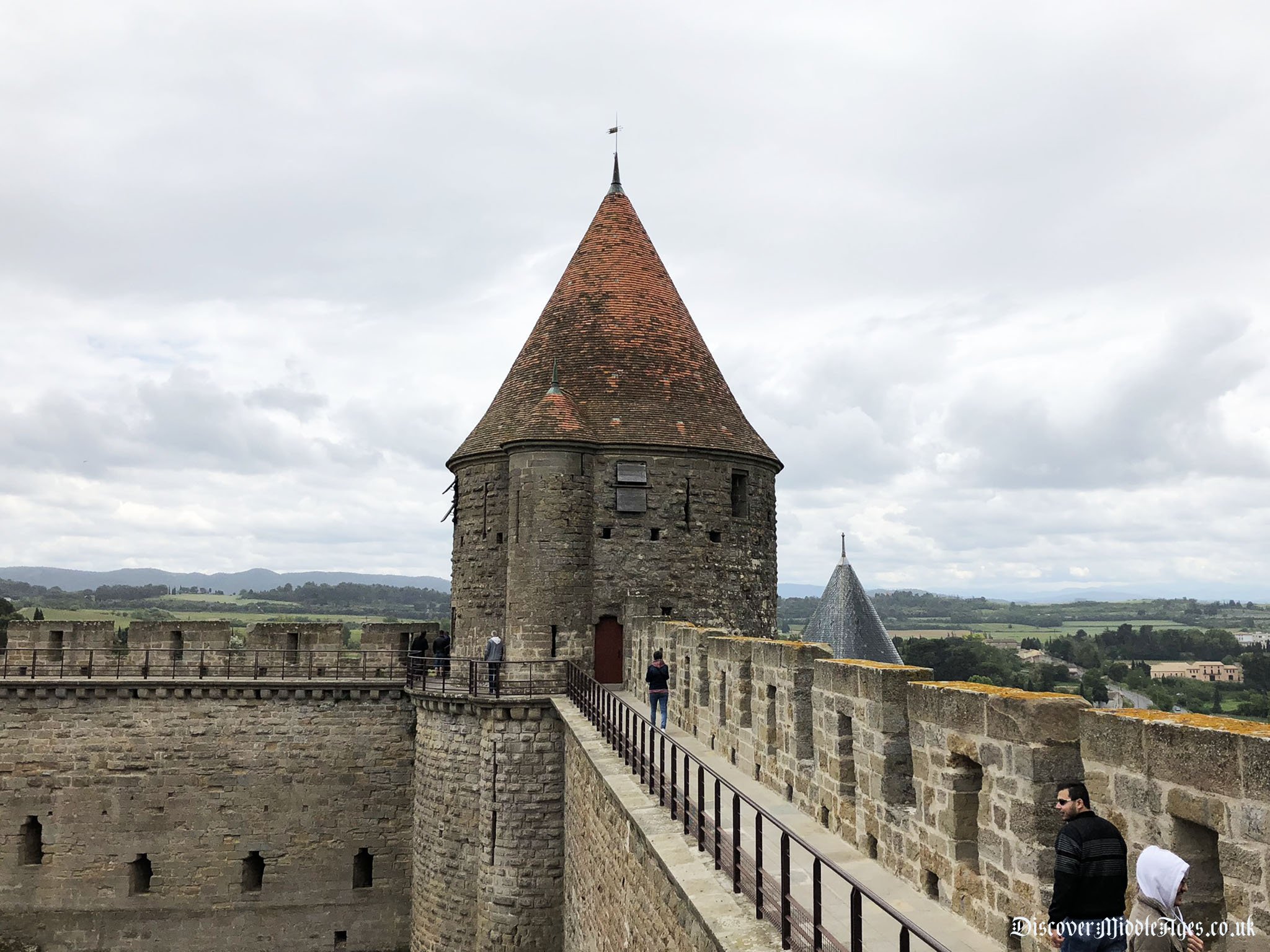 Carcassonne Castle Tower Wall