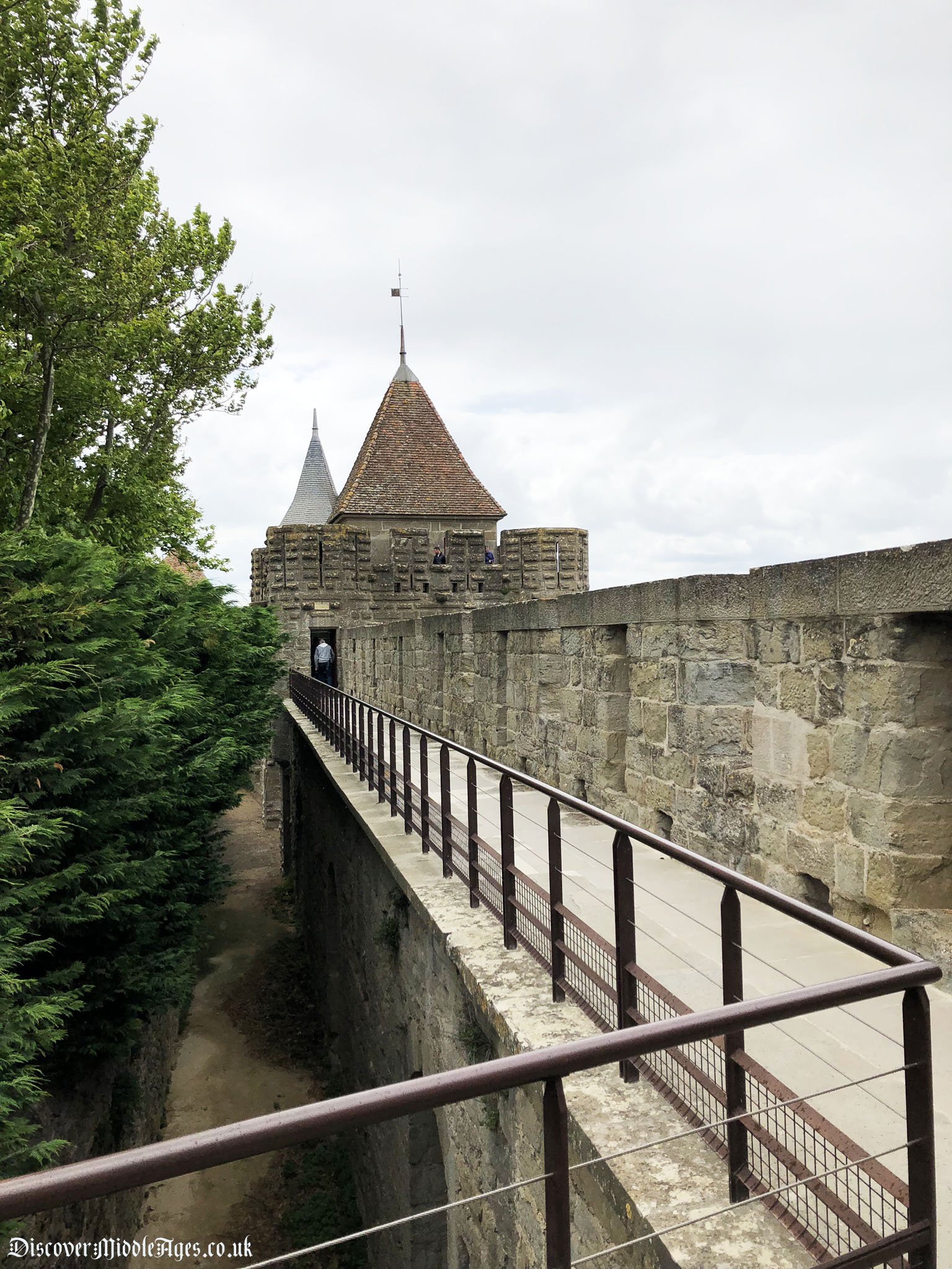 Carcassonne Castle Tower Wall