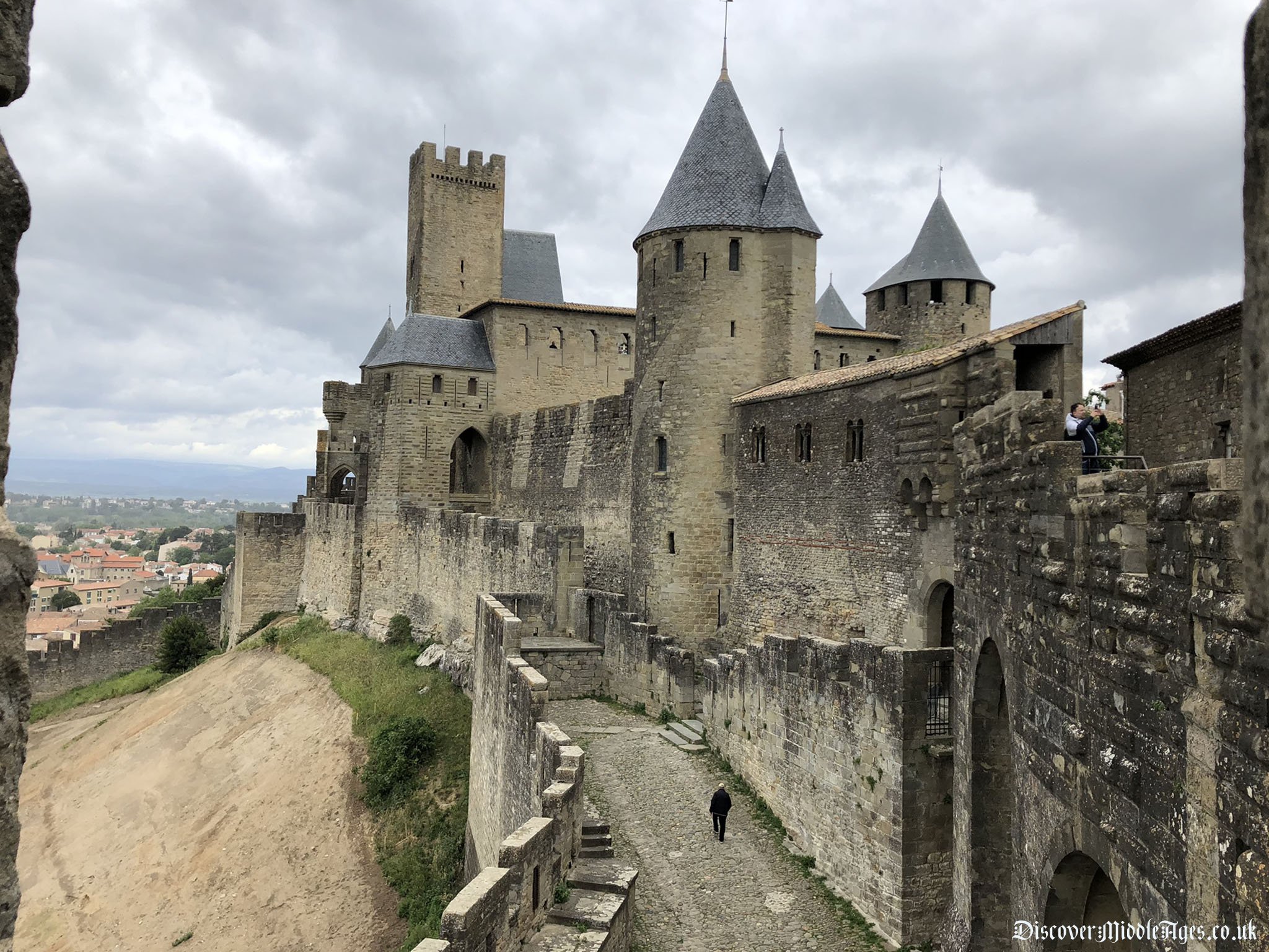 Carcassonne Castle Towers