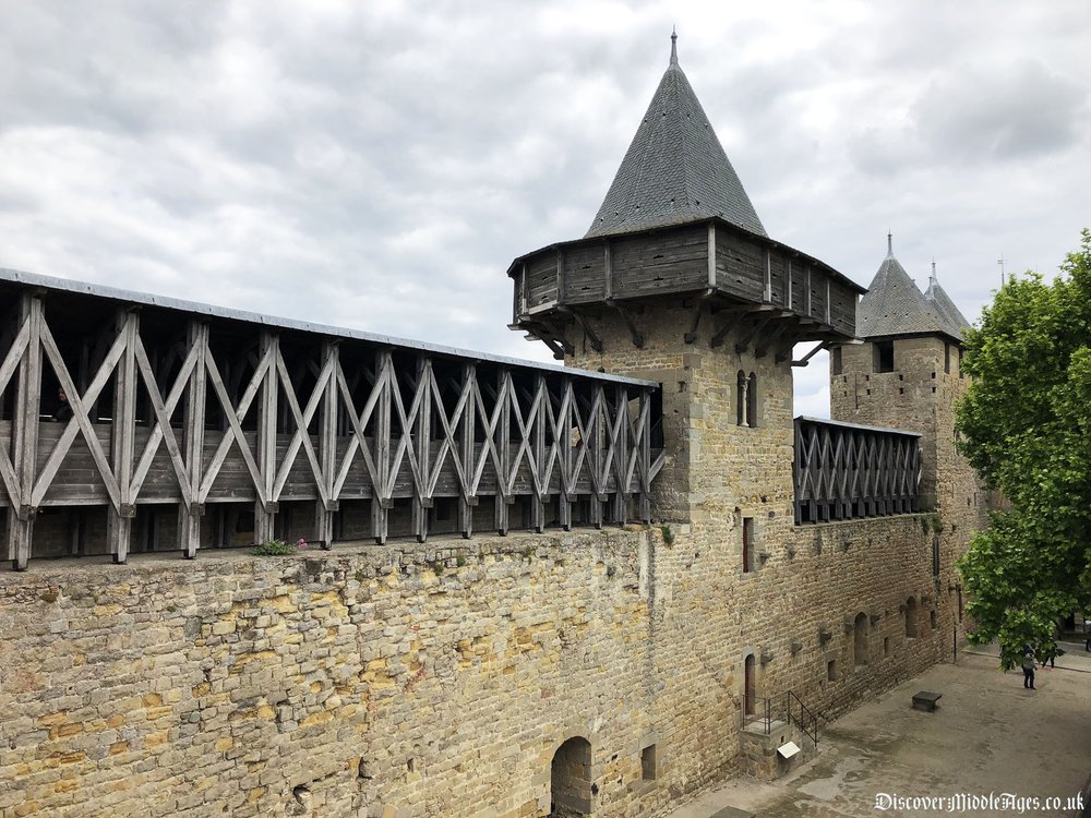 Carcassonne Castle Hoardings
