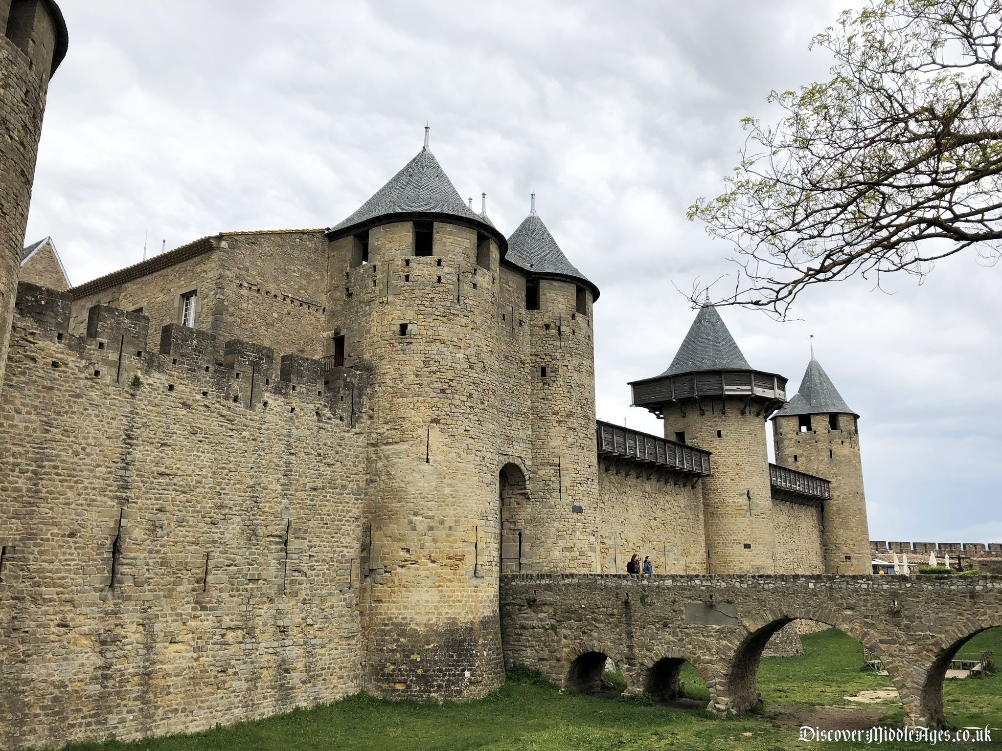 Carcassonne Castle Chateau Gatehouse