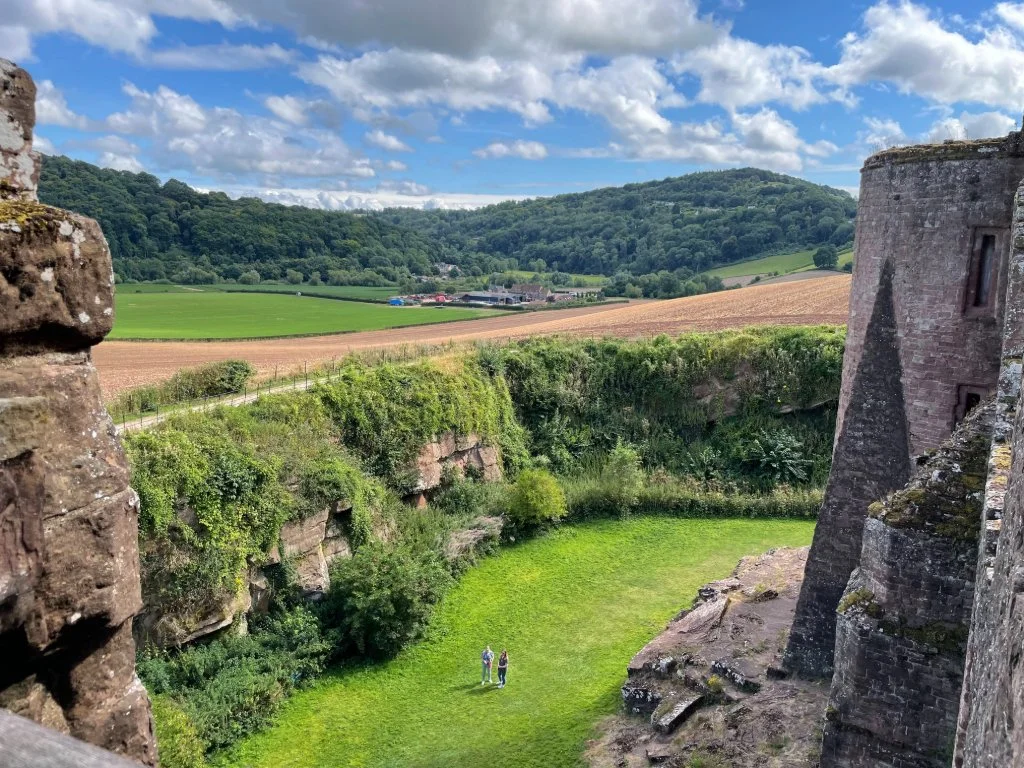 Goodrich Castle Outer Bailey
