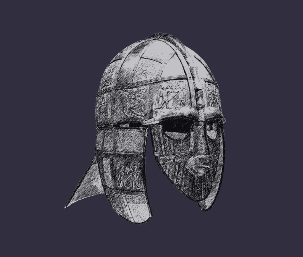 The Sutton Hoo Anglo-Saxon Helmet