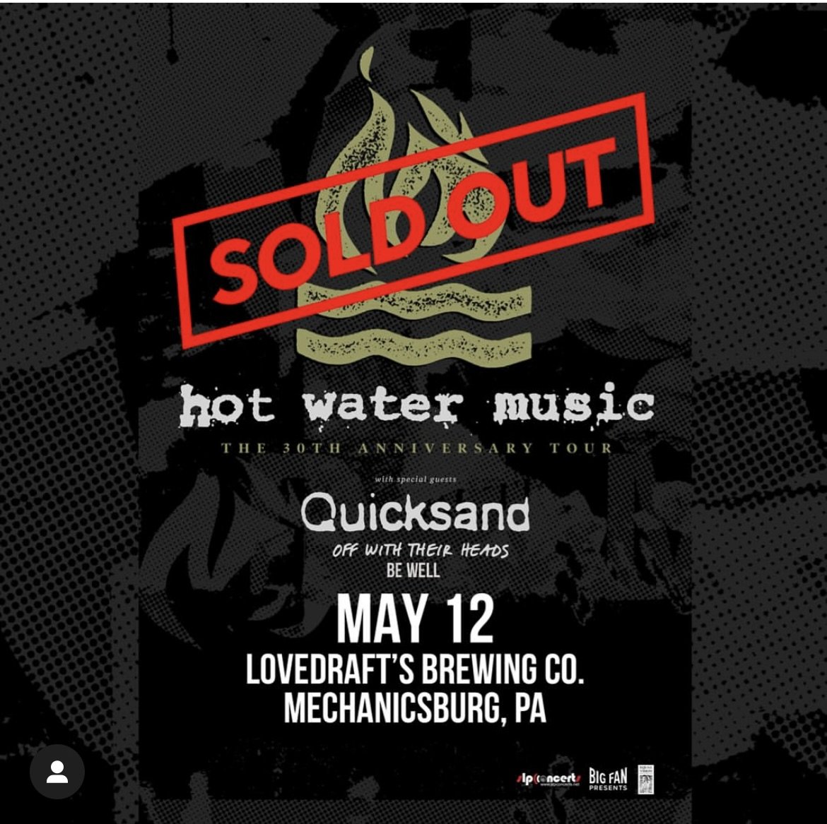 It is officially 1 week from the start of tour and Mechanicsburg is now SOLD OUT! Thank you ❤ 
See you all soon!
HWM