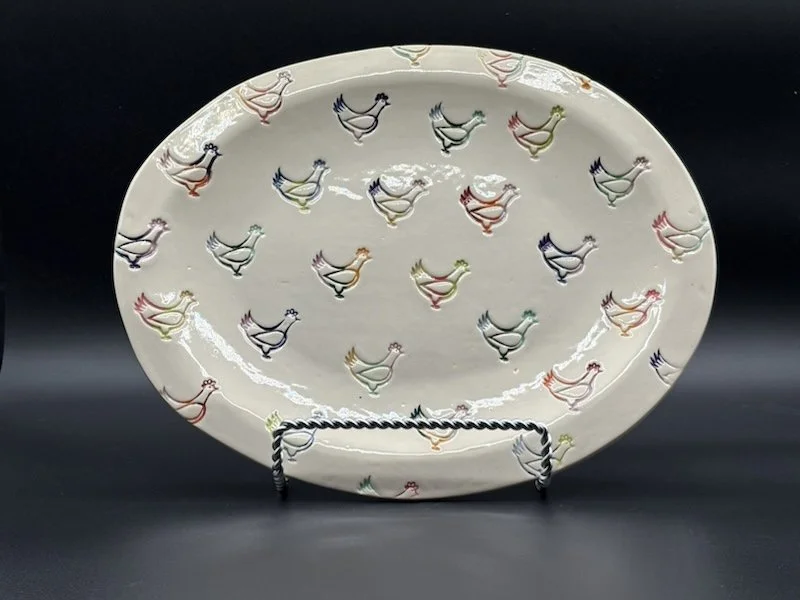 Full fowl spectrum serving platter